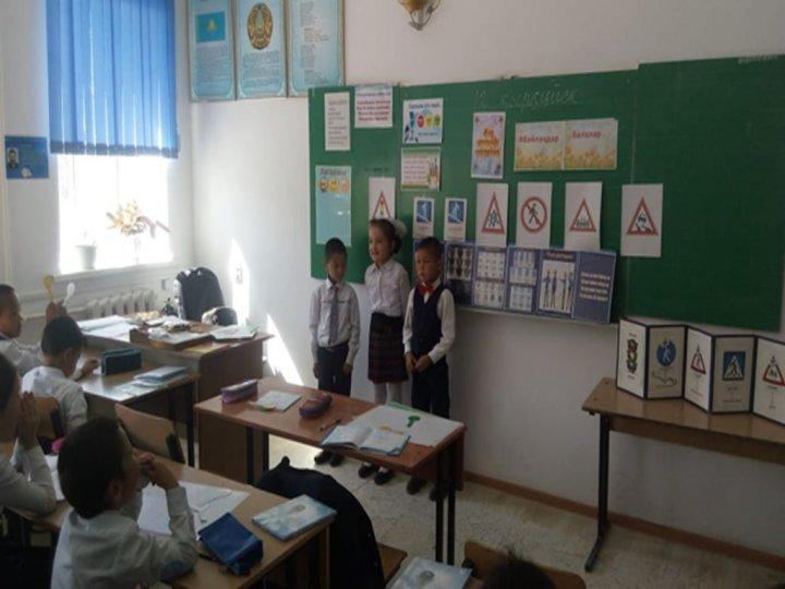«Қауіпсіз мектеп автобусы»  республикалық  акциясы