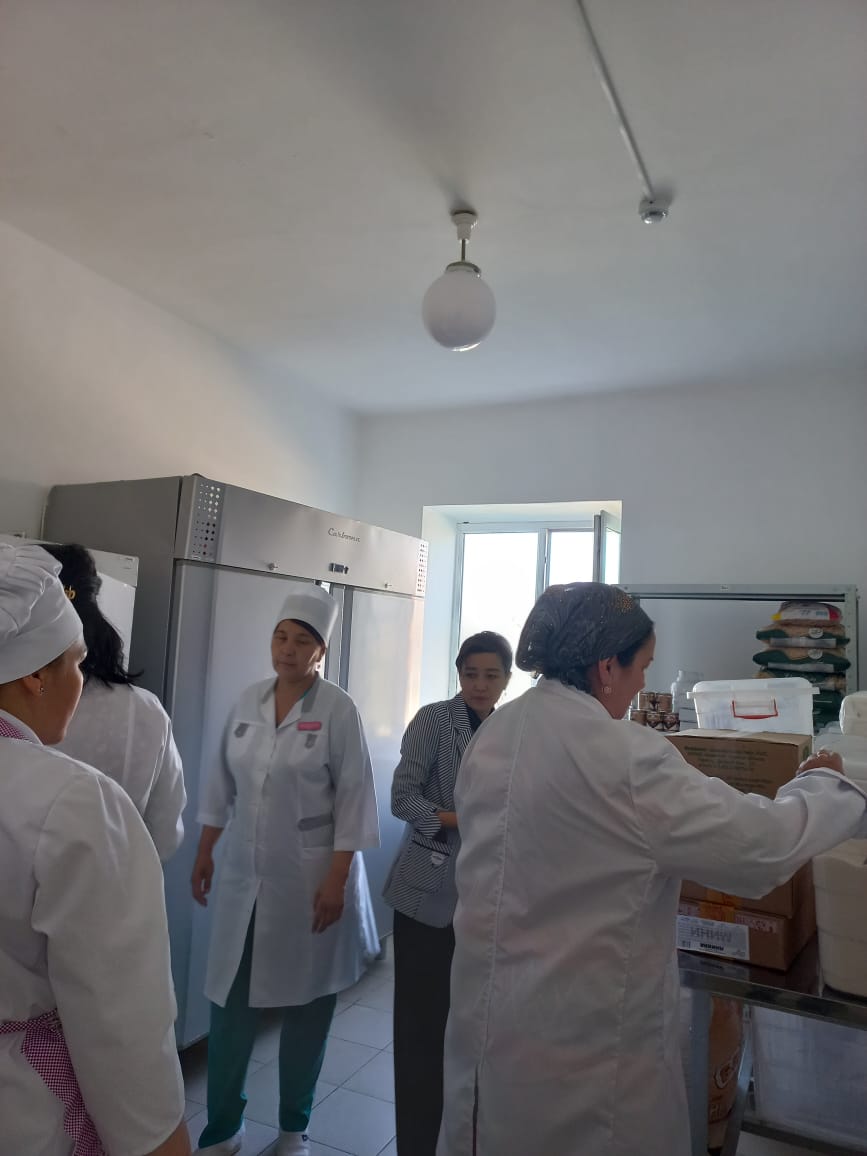 Мектеп асханасына жүргізілген бракераж комисиясының тексеруі