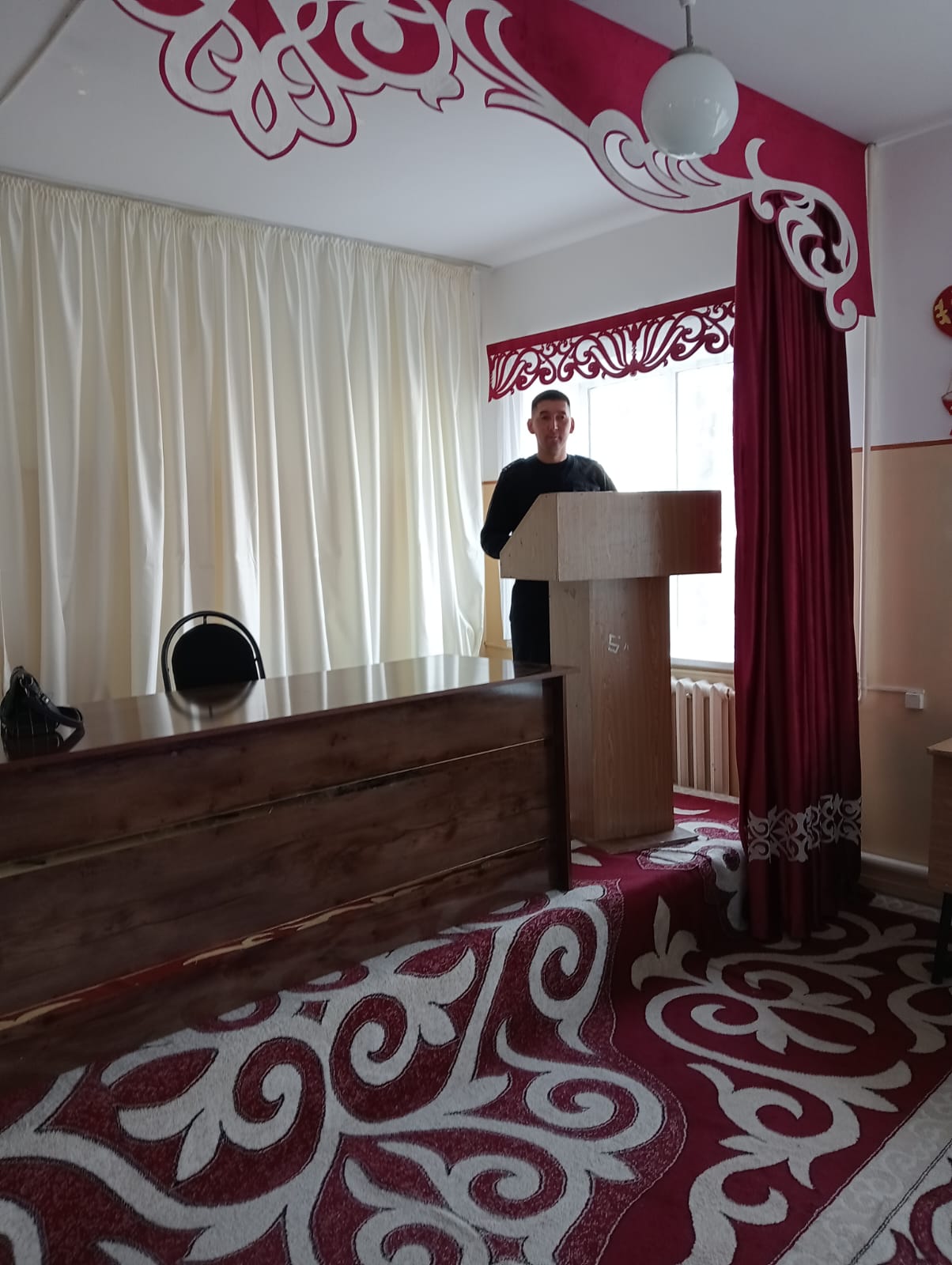 Мектеп инспекторының қамқоршылық кеңес алдындағы есебі