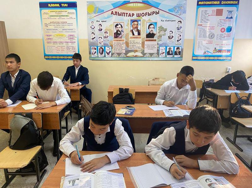 Мемлекеттік рәміздерді насихаттау бойынша қараша айындағы жұмыстар."Ұлттық мүдде"